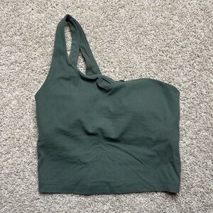 Lululemon Ribbed Nulu Asymmetrical Yoga Tank Top